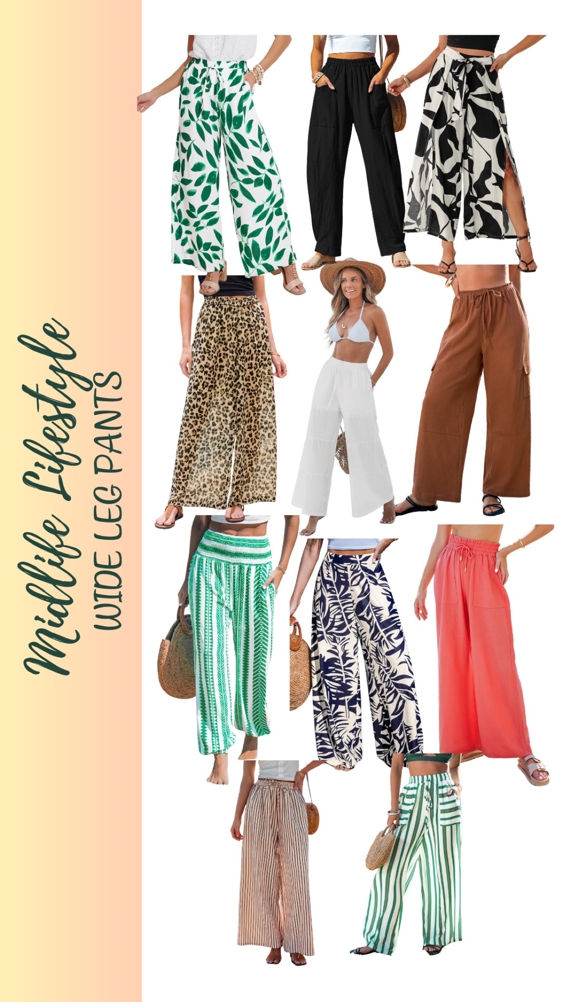 Step into comfort and style with CUPSHE's Wide Leg Pants! 🌸 

From bold stripes to playful animal prints, florals, and classic solids—there’s a perfect pair for every vibe. Which one’s your favorite?

#LTKFindsUnder50 #LTKStyleTip #LTKActive
