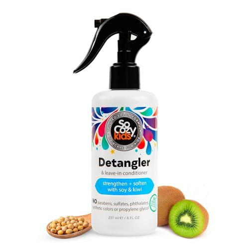 So Cozy Detangler & Leave In Conditioner Spray - Hair Detangler Spray for Kids - Paraben-Free Leave In Hair Conditioner & Detangling Spray for Frizzy Hair (8 fl oz) | Amazon (US)