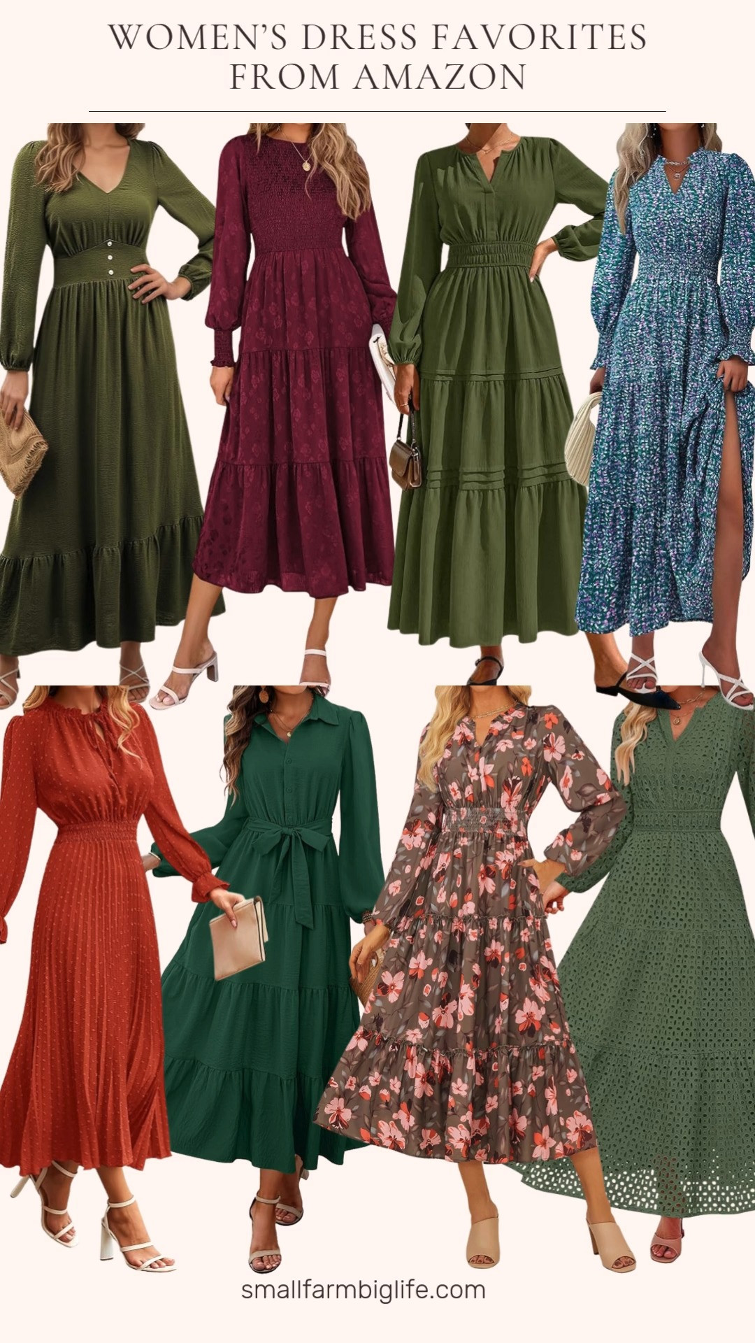  

 Amazon has the prettiest women’s dresses for fall, winter and the holidays. 

I love all of these long dresses!

#LTKFindsUnder50 #LTKOver40