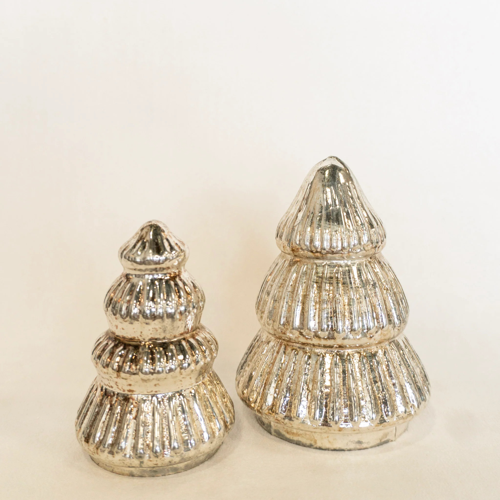 Gold Glass Deco Tree Set | Eco Chic Home