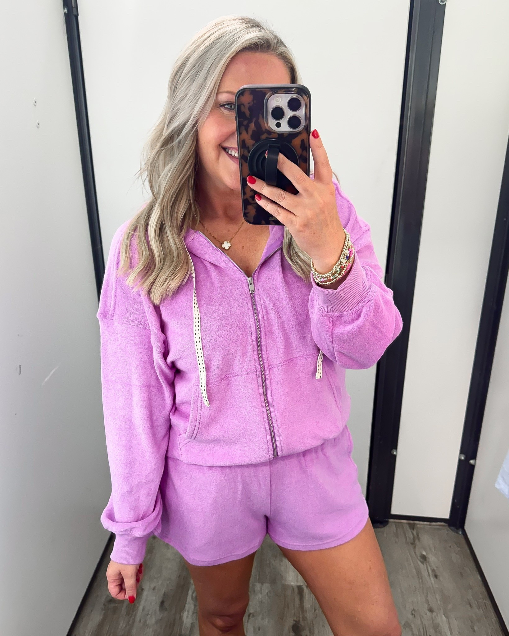 This terry cloth set with a zip-up jacket and matching shorts is the ultimate combo of comfort and style for lounging and for summer. Soft, cozy, and perfectly coordinated for effortless summer looks. 

Terry cloth set, zip-up jacket, matching shorts, cozy outfit, summer casual, lounge wear, everyday style, lovelylifestyling

#LTKSeasonal #LTKTravel #LTKootd