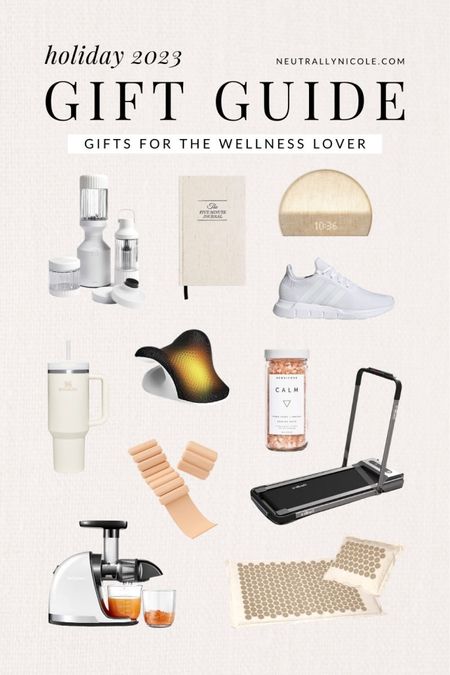 Gifts for the wellness lover — blender set, five minute journal, sunrise alarm clock, Adidas running shoes, Stanley tumbler, heated neck stretcher, calm bath salts, adjustable wrist/ankle weights, under desk treadmill, masticating juicer, acupressure mat, & more!

// wellness gifts, fitness gifts, gifts for fitness lover, gifts for her, gifts for women, gifts for girls, gift guide for her, for wife, for sister, for mom, for girlfriend, for fiancé, for friend, for bff, for coworker, for hostess, holiday gift guide, Christmas gifts, Amazon,  sneakers (10.17)

#LTKfindsunder50 #LTKfindsunder100 #LTKU #LTKstyletip #LTKshoecrush #LTKSeasonal #LTKGiftGuide #LTKsalealert #LTKHoliday #LTKfitness #LTKhome