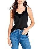 NIC+ZOE LACE CAMI Tank, Black Onyx, S | Amazon (US)