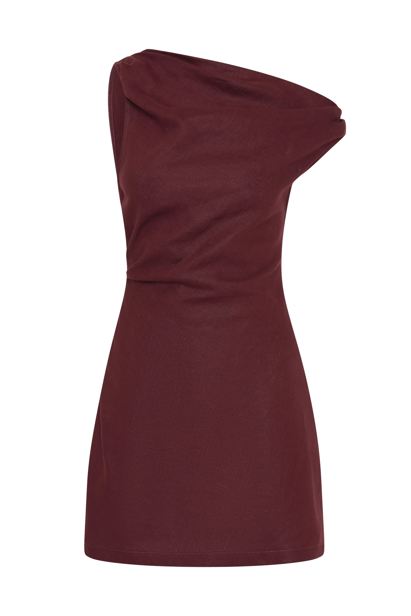 Suis Mini Dress Bordeaux | Faithfull (AU)