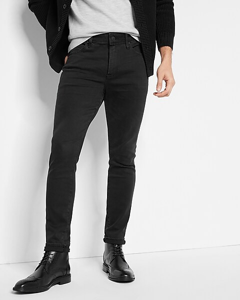 Super Skinny Black Hyper Stretch Jeans | Express