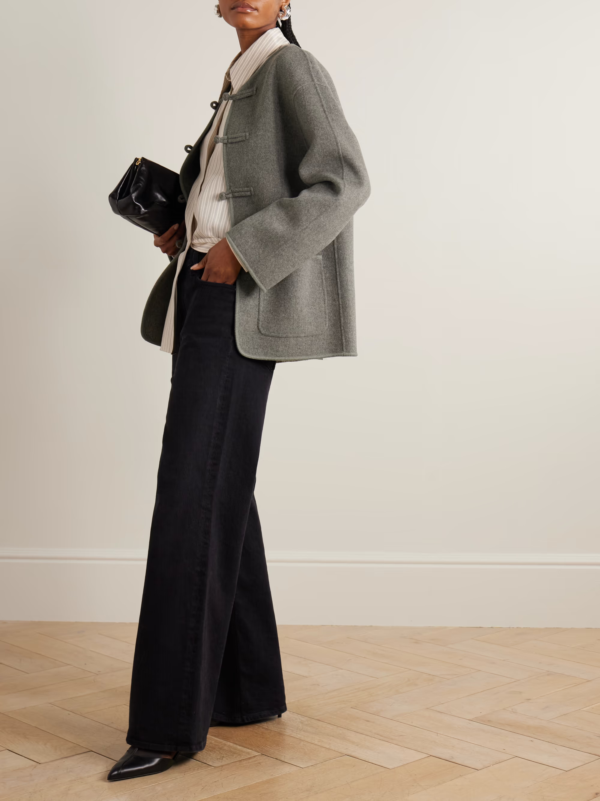 Oversized wool and cashmere-blend jacket | NET-A-PORTER (US)