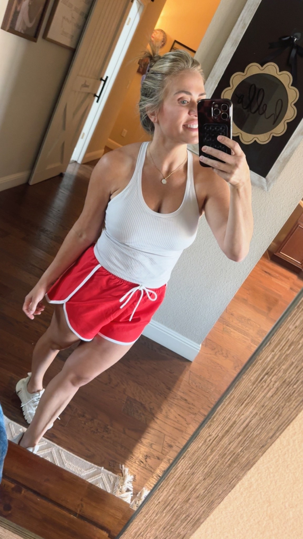 My fave shorts!! So so comfy for a morning walk or around the house. 

#LTKmomlife #LTKPetite #LTKActive