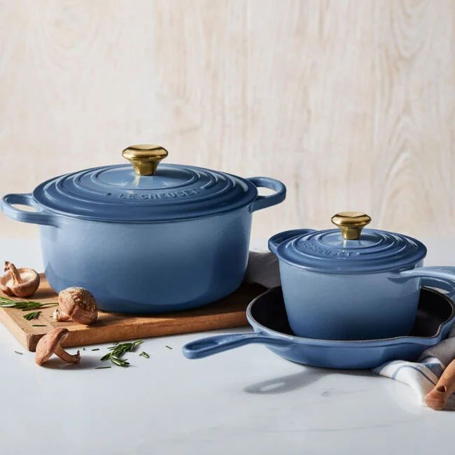 Signature Enameled Cast Iron 5-Piece Cookware Set | Le Creuset