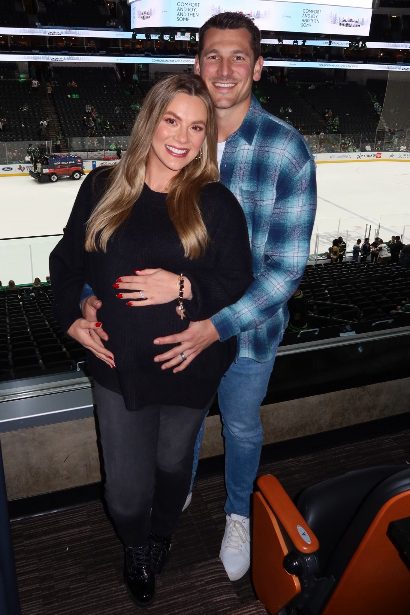 Maternity sweater looks similar to the best selling free people tunic, paired with over the belly maternity jeans and high comfort high quality boots 

#LTKbump #LTKshoecrush #LTKSeasonal