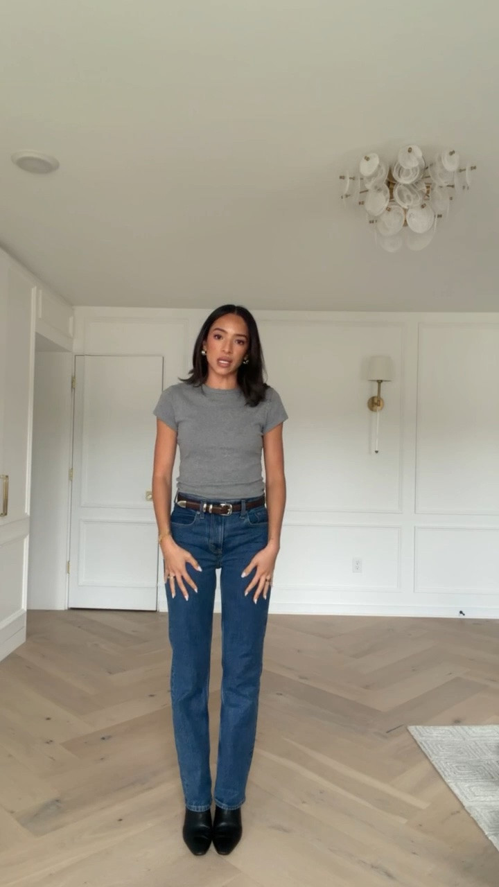 Use code AFLTK for an extra 20% OFF Abercrombie!! Select sweaters & sweatshirts are up to 30% off and the code stacks on top!! Wearing size S tee and size 27 long jeans 

abercrombie sale, Abercrombie code, fall outfits, fall fashion, fall sweaters, cashmere sweater, roll neck sweater