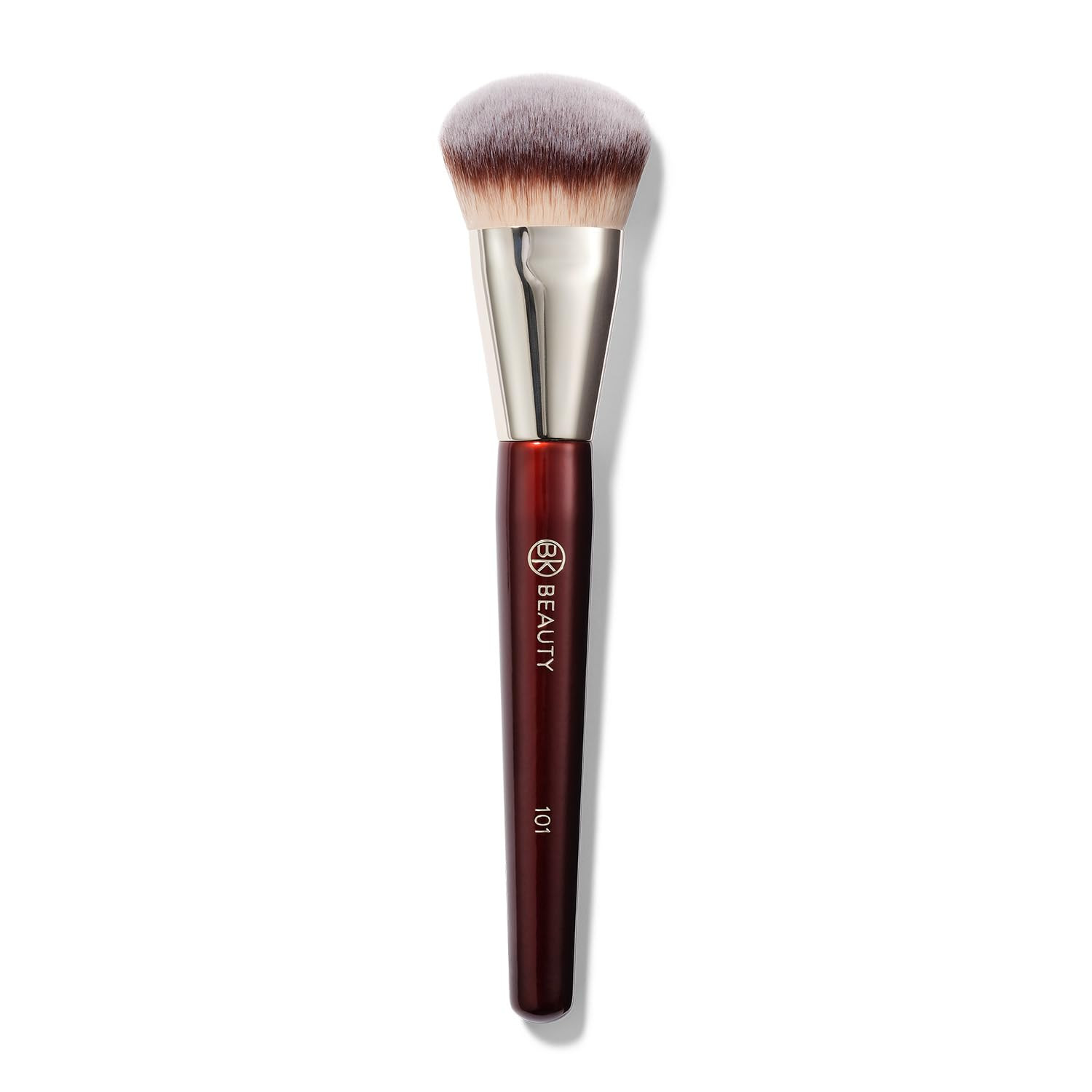 BK BEAUTY BRUSHES - 101 CONTOURED FOUNDATION BRUSH - Contoured Foundation Brush - Foundation Makeup Brushes - Face Brush For Liquid Or Cream Foundations | Amazon (US)