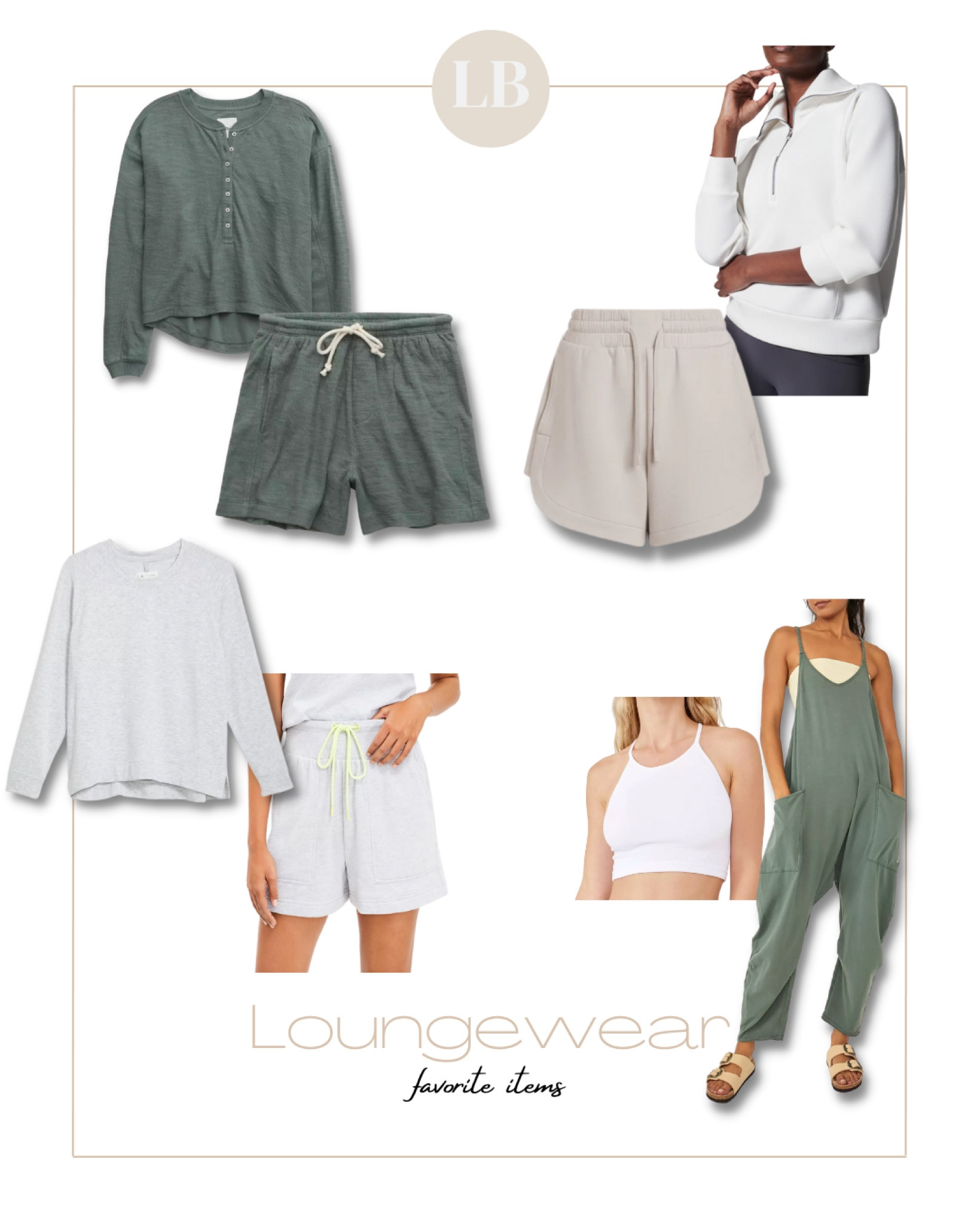 My favorite loungewear items