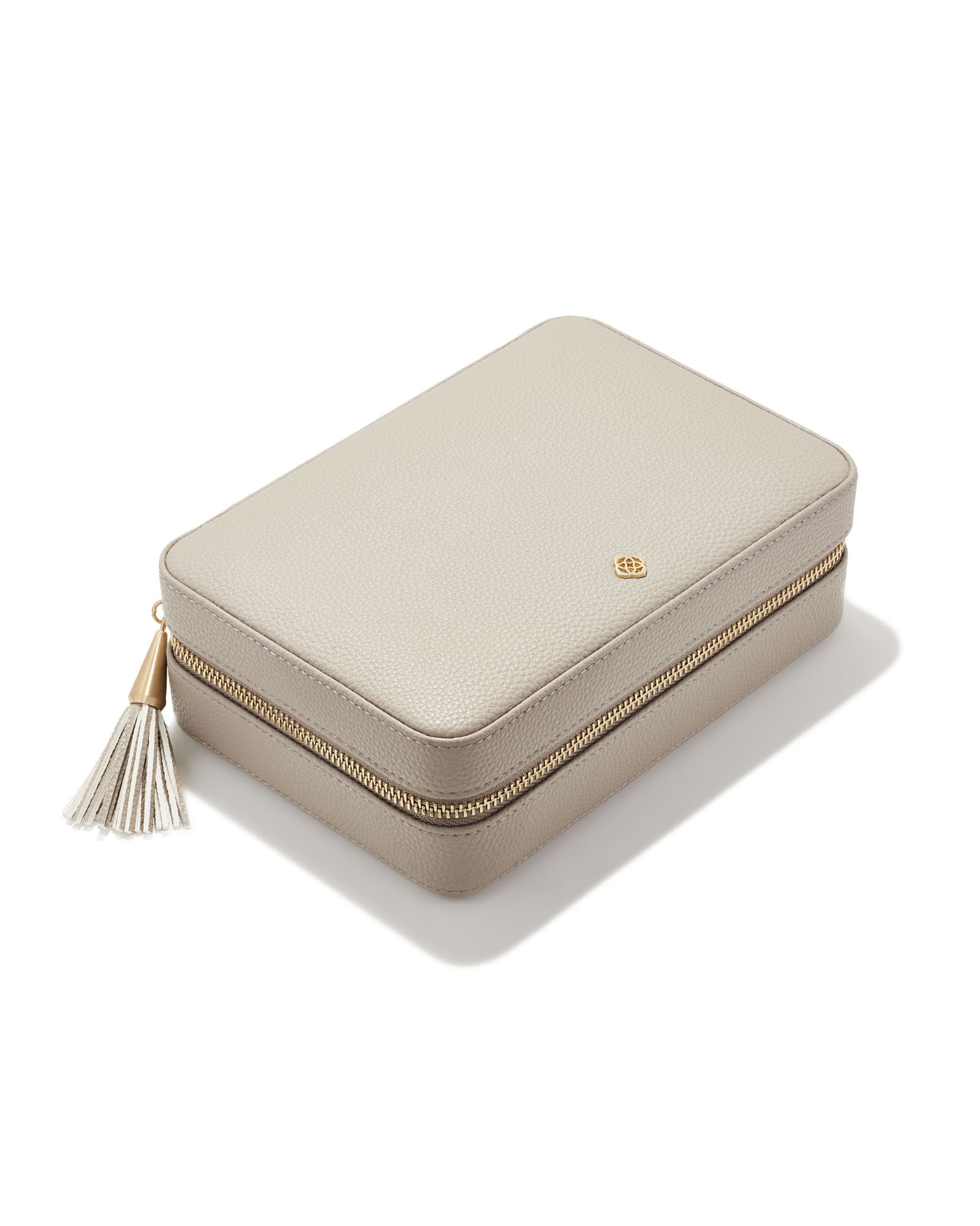 Medium Travel Jewelry Case in Taupe | Kendra Scott
