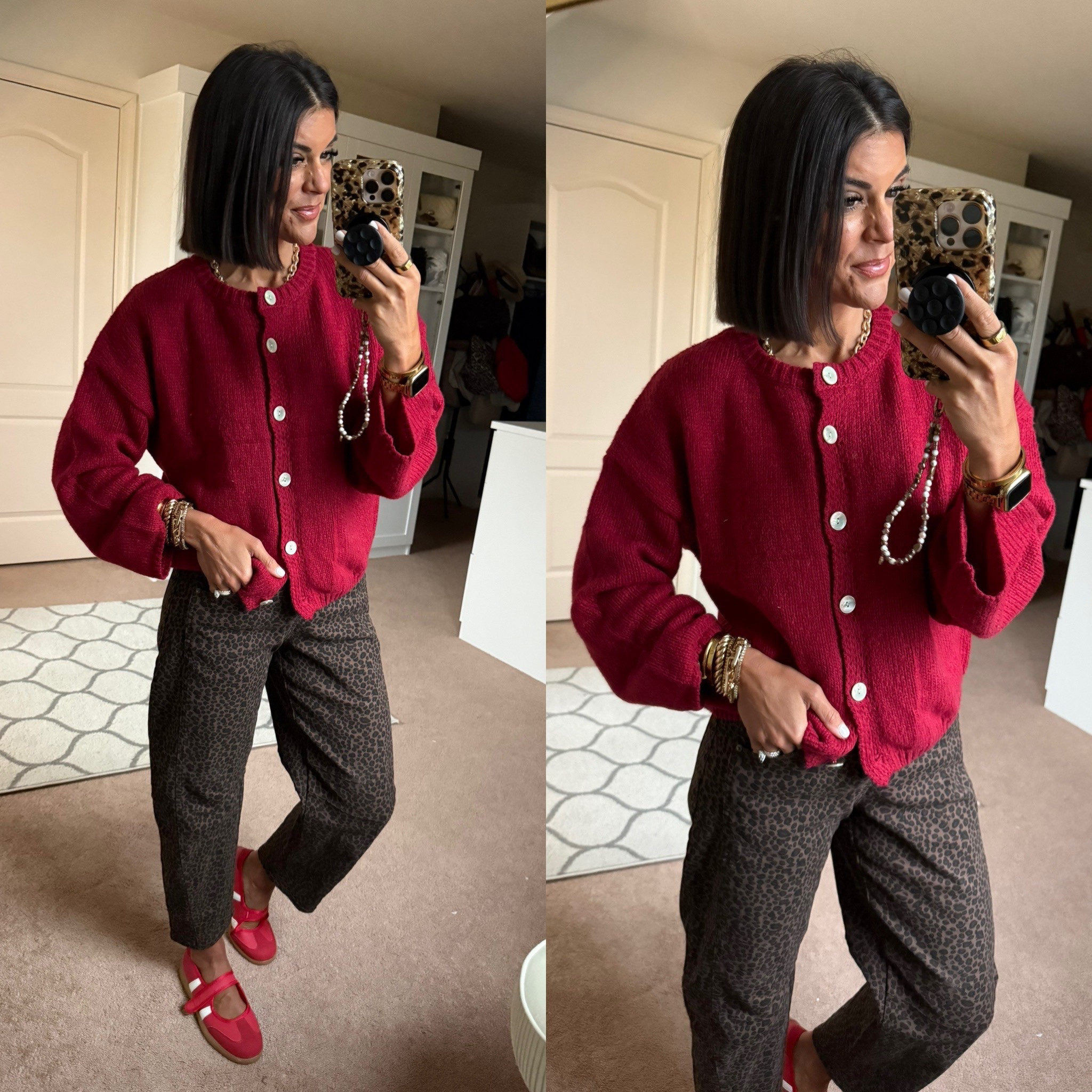 Size small in sweater and jeans

#LTKSeasonal #LTKFindsUnder100