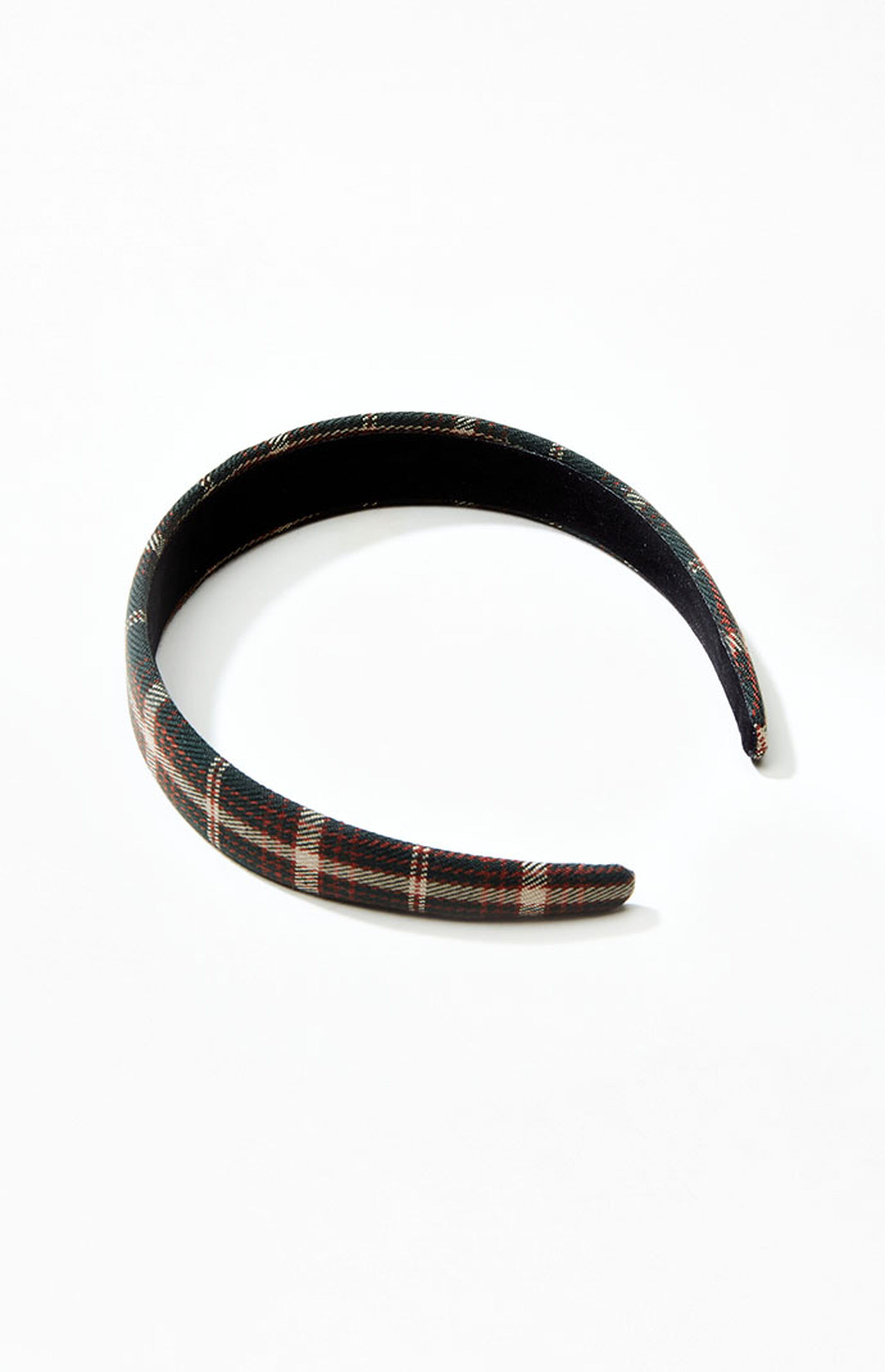 John Galt Plaid Headband | PacSun