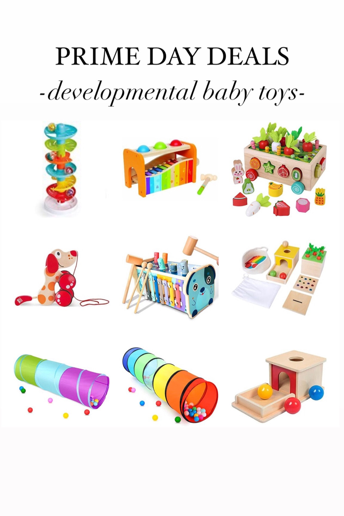 It’s the best finding toys that our babies love but that also help them developmentally. Found all of these on sale today! #babytoys #developmentaltoys #babydevelopment #toddlertoys

#LTKsalealert #LTKbaby #LTKfamily