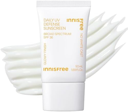 Innisfree Daily UV Defense SPF 36 – Korean Face Sunscreen, Invisible Finish, Broad Spectrum, No... | Amazon (US)