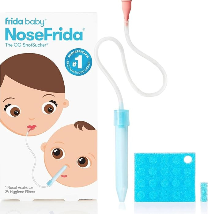 Frida Baby NoseFrida SnotSucker for Baby, Nasal Aspirator for Baby, Nose Sucker Baby Nasal Aspira... | Amazon (US)