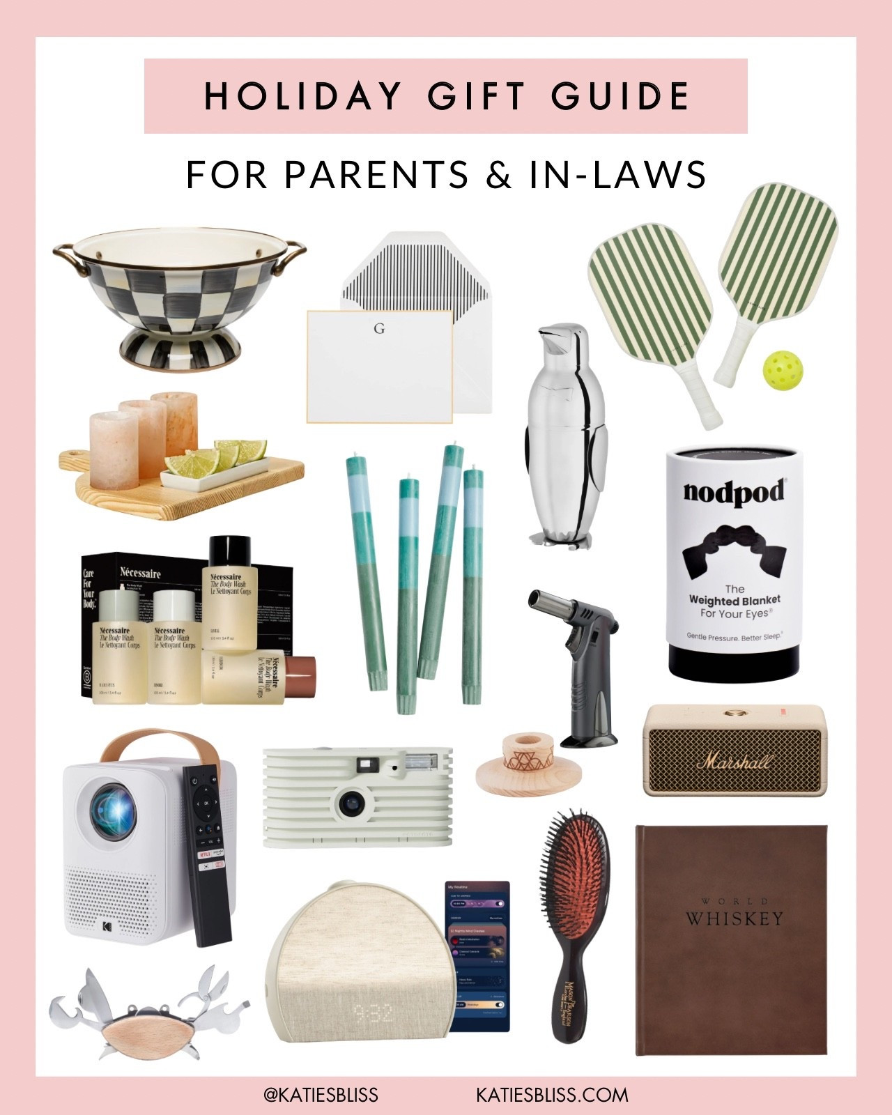 Holiday gift guide ✨ for parents and in-laws ❤️

The HARDEST people to shop for 😅 Thoughtful gift ideas for parents + in-laws that actually feel special. 🎄


Mom. Dad. Grandma. Grandpa. Mother in law. Father in law. Pickleball. Candle. Soap. Stationery. Coffee table book. Mackenzie Childs. Hatch. 



#LTKFindsUnder100 #LTKGiftGuide #LTKHoliday