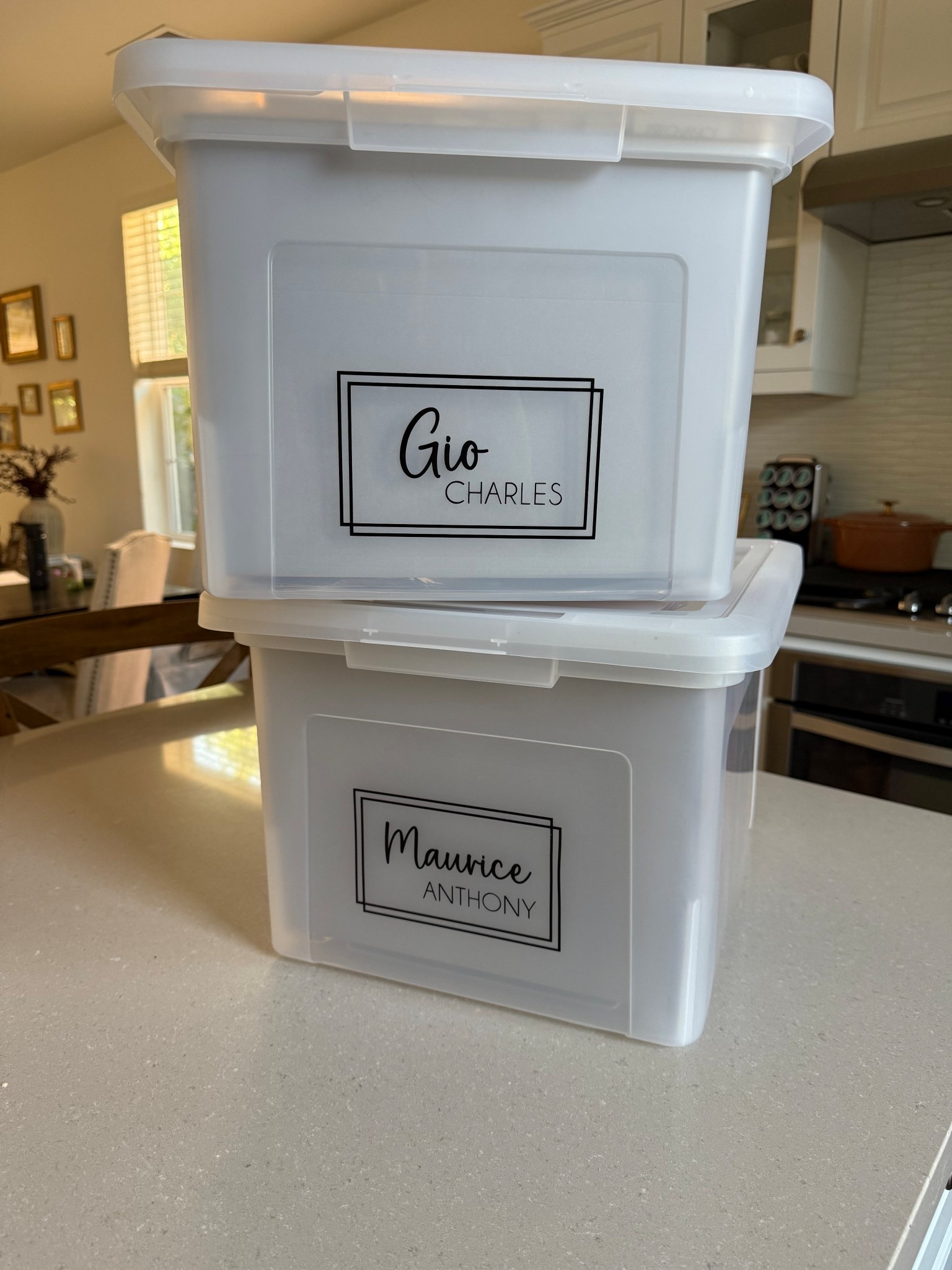 
If you’re looking to get things organized in the new year, this DIY Keepsake Box is a must! I’ve been wanting a place to keep all of the important documents, school crafts, artwork etc for each of my children, but I didn’t want to spend $100 or more. So I grabbed these three items and made them myself! So easy and now there’s no more clutter over the tables and everything is organized and easy to find 👍🏼 

Etsy, Amazon, keepsake box, kids artwork, school crafts, kids art work, craft box for kids, organization 


#LTKmomlife #LTKKids