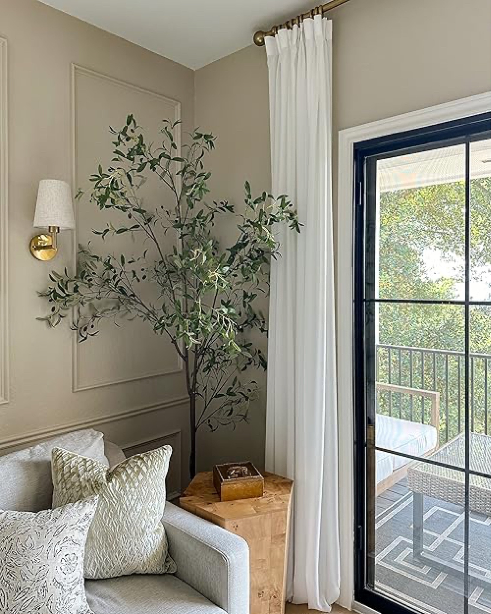Love this delicate olive tree and pretty light filtering (sheer) pinch pleat curtains! I have the Off White.

Amazon, Amazon prime day, prime day sale, Amazon prime day sale, prime day, prime day deals, home decor 

#LTKStyleTip #LTKHome #LTKxPrimeDay