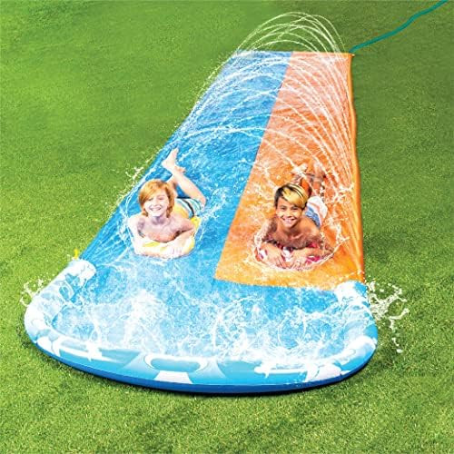 JOYIN 20ft Slip and Slide Water Slide with 2 Bodyboards, Slip n Slide Summer Toy with Build in Sp... | Amazon (US)