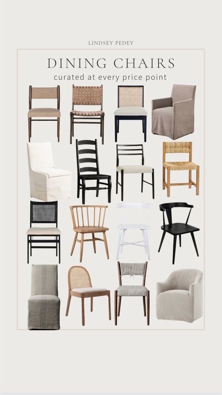 Dining chairs curated at every price point 



Dining chair , dining room , living room , kitchen , furniture , arhaus , pottery barn , Amazon home , found it on Amazon , magnolia , Joanna Gaines , McGee & co. , studio McGee , Target home , Target find , threshold , hearth & hand , Walmart home , Walmart find , poly & bark , tj Maxx , Marshall’s 

#LTKhome #LTKfindsunder100 #LTKstyletip