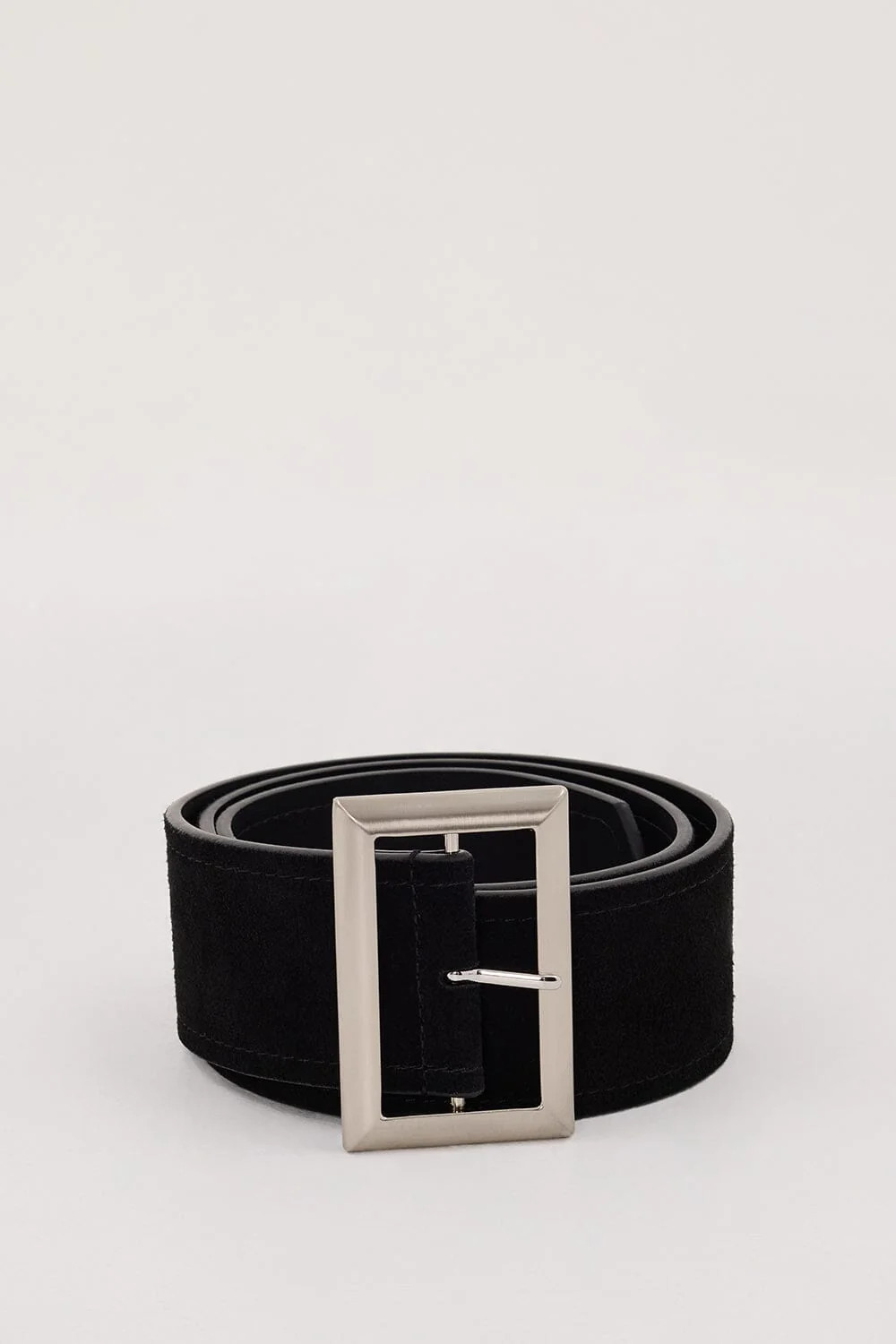 NOAH THE LABEL SUEDE BELT BLACK | DISSH