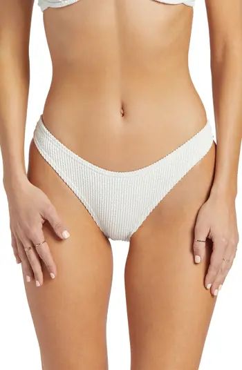 High Hike Recycled Polyester Blend Bikini Bottoms | Nordstrom