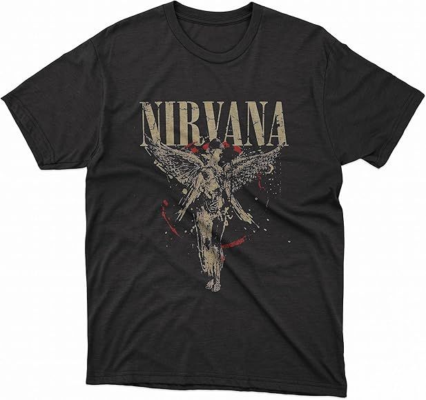 Nirvana™ in Utero Angel Splatter T-Shirt - by Nirvana™ Splatter | Amazon (US)