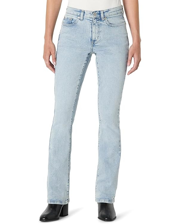 Amazon Essentials Womens Curvy Slim-Fit Mid-Rise Bootcut Jeans | Amazon (US)