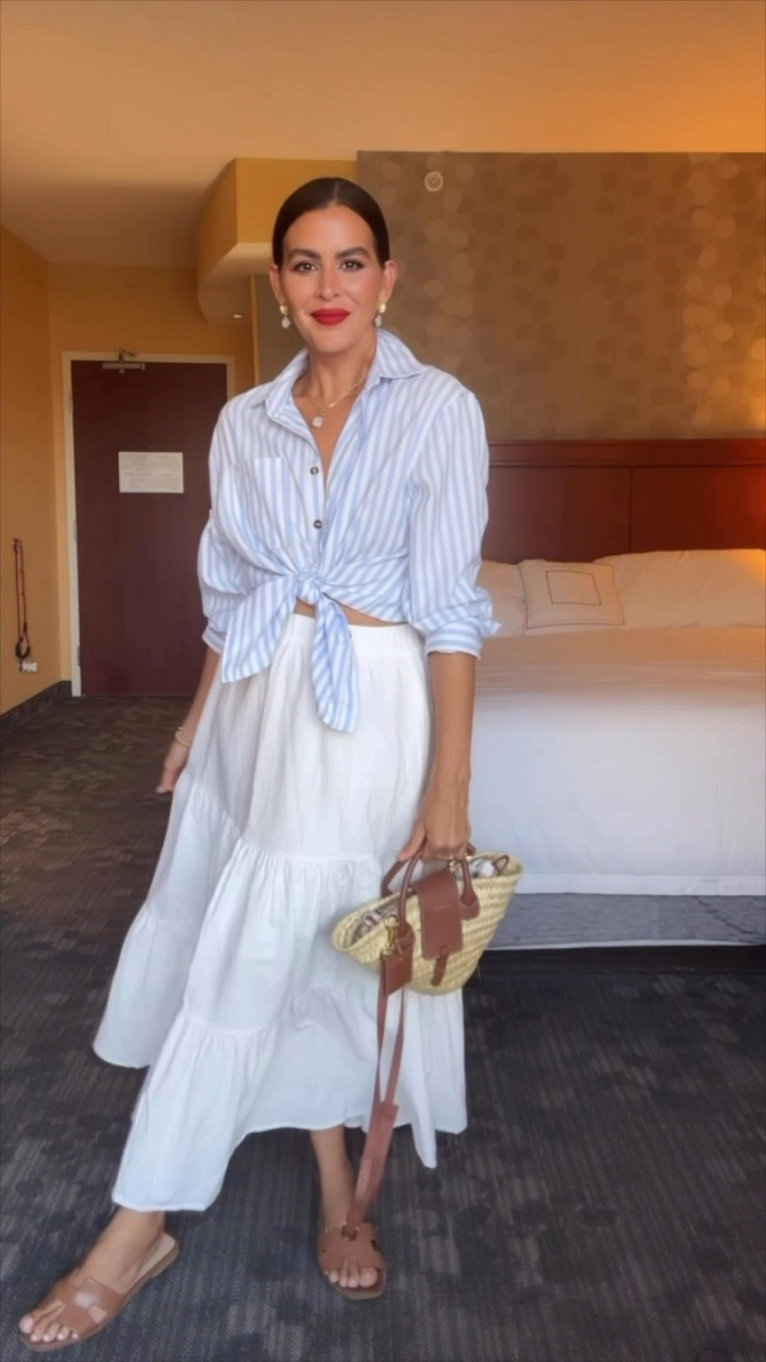 Size S in everything! Lipstick is : Real MVP.
Summer o fits, White maxi, Skirts


#LTKOver40 #LTKSpringSale #LTKFestival