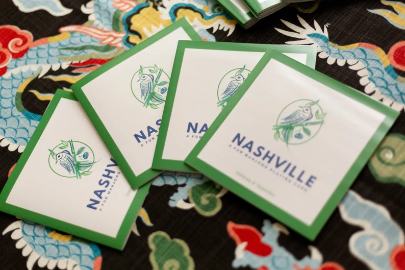 Nashville Mahjong Fun Cards - Etsy | Etsy (US)