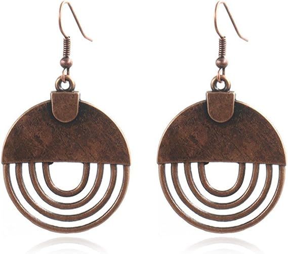 Bohemian Earrings for Women Girls, Handmade Dangle Boho Earrings, Antique Ethnic Jewelry, Vintage... | Amazon (US)
