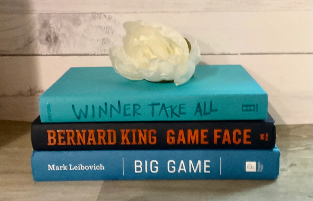 Blue Sports Winning Decorative Book Stack - Etsy | Etsy (US)