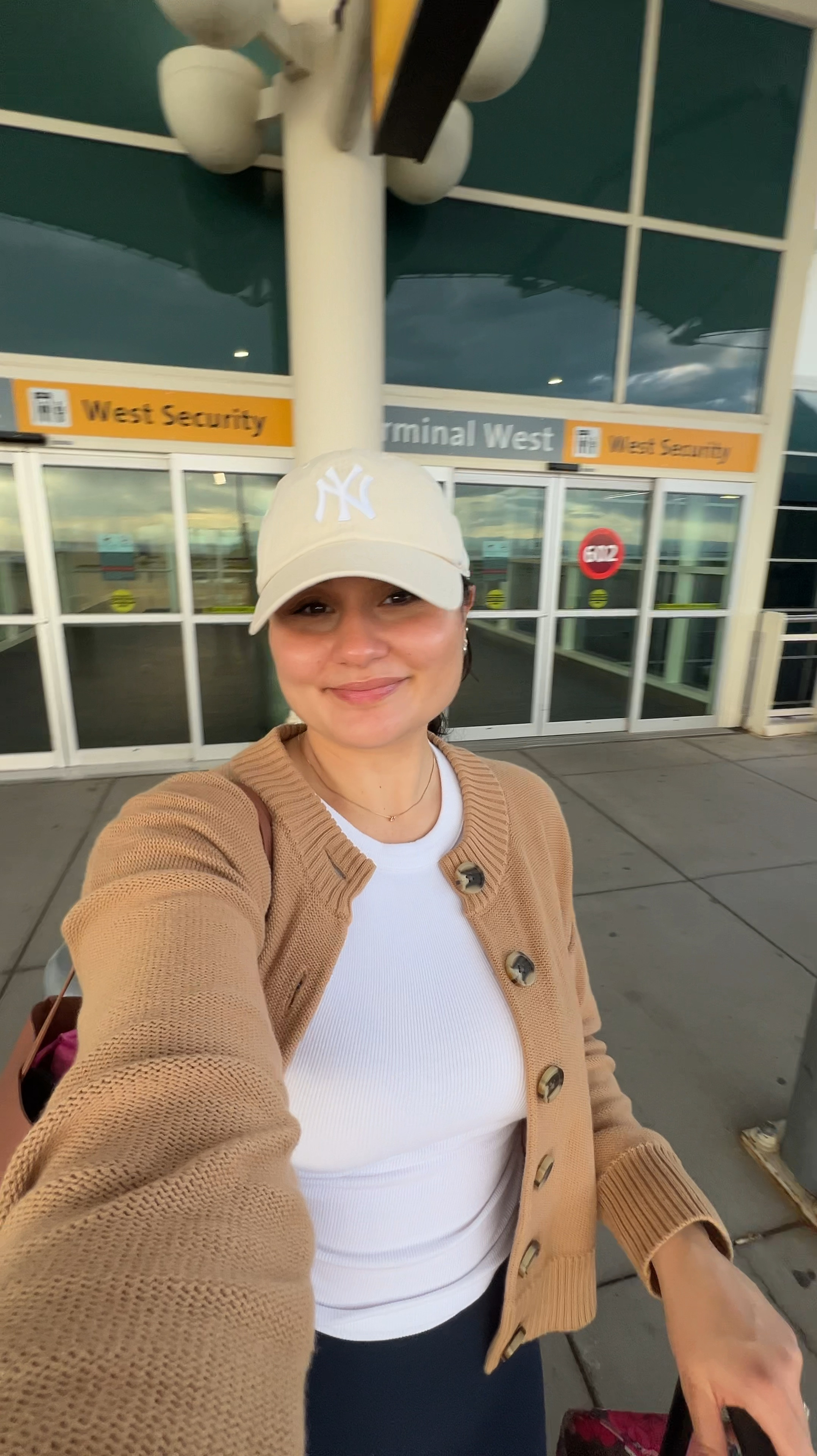 Airport outfit coming home from a work trip. I love my Everlane tote bag - it’s easy to travel with for work trips and looks chic. 

Work trip | Travel fit | Travel outfit 

#LTKworkwear #LTKitbag #LTKtravel