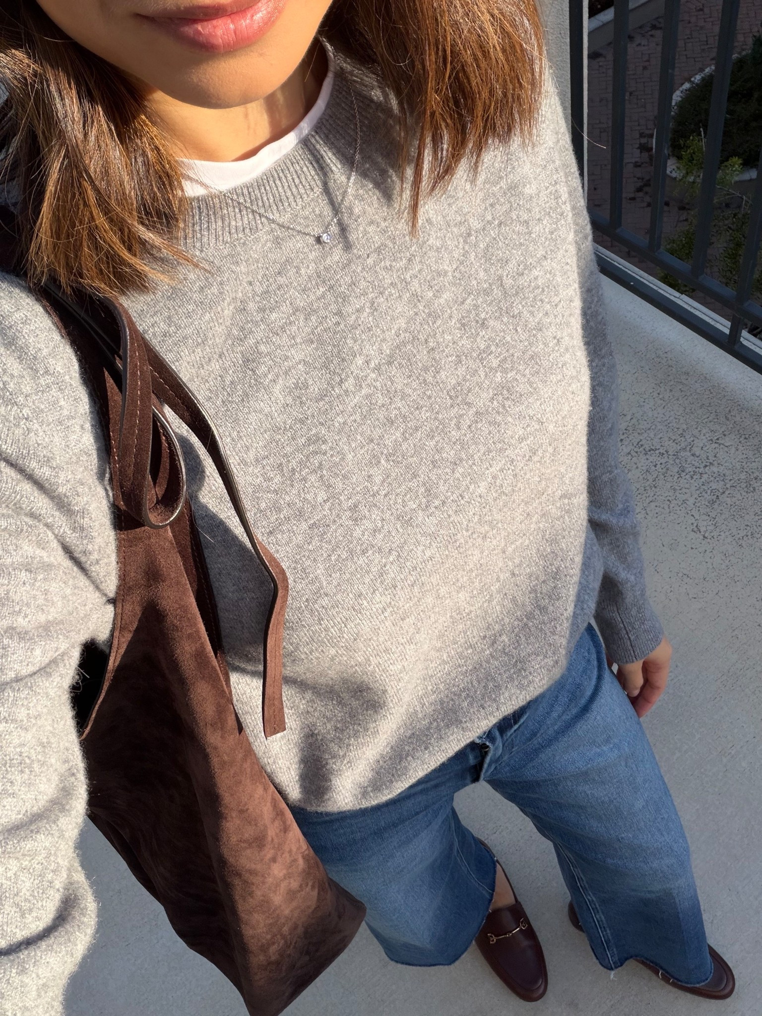 Smart casual outfit details 

Nordstrom cashmere sweater — linked to similar styles 
Paige Annessa wide leg jeans 
Sam Edelman Lorraine loafers 


#LTKSeasonal #LTKootd