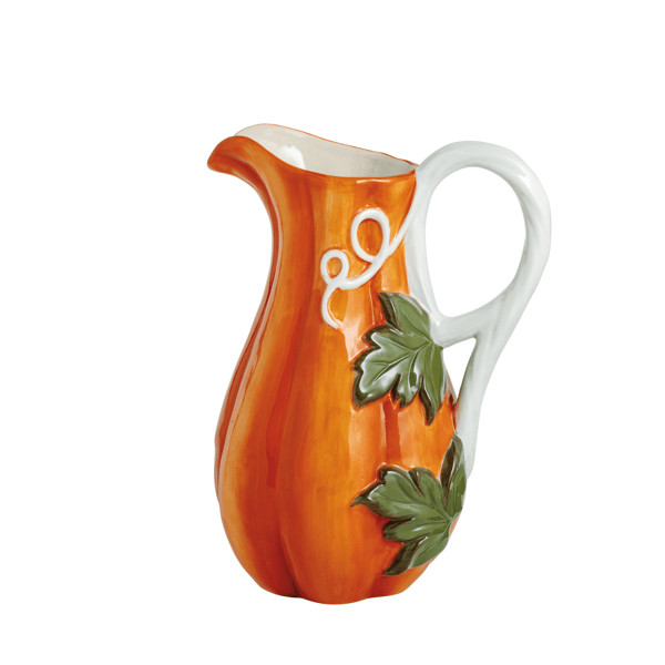 Gourd Stoneware Pitcher | Mud Pie