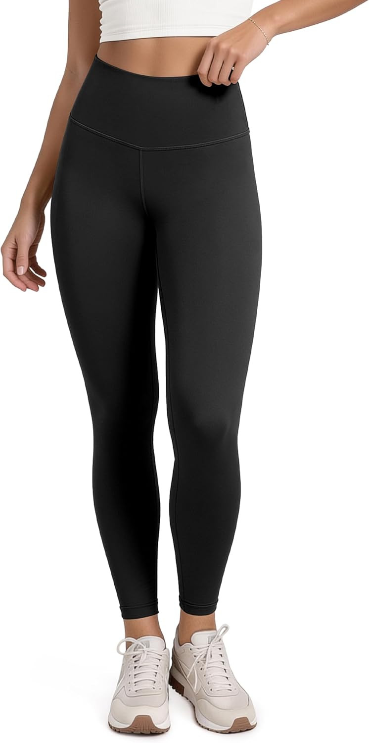 ODODOS Body-Hugging Workout Leggings with Back Pocket for Women, 25" /28" High Waist Yoga Pants | Amazon (US)