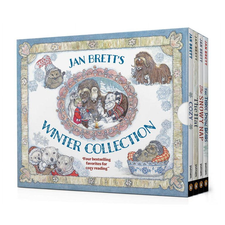 Jan Brett's Winter Collection Box Set (Hardcover) | Walmart (US)