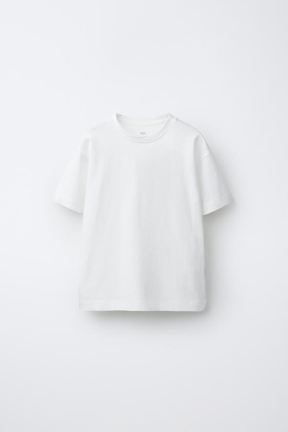 Zara - Basic T-Shirt - Kids - White - Kids | Zara US