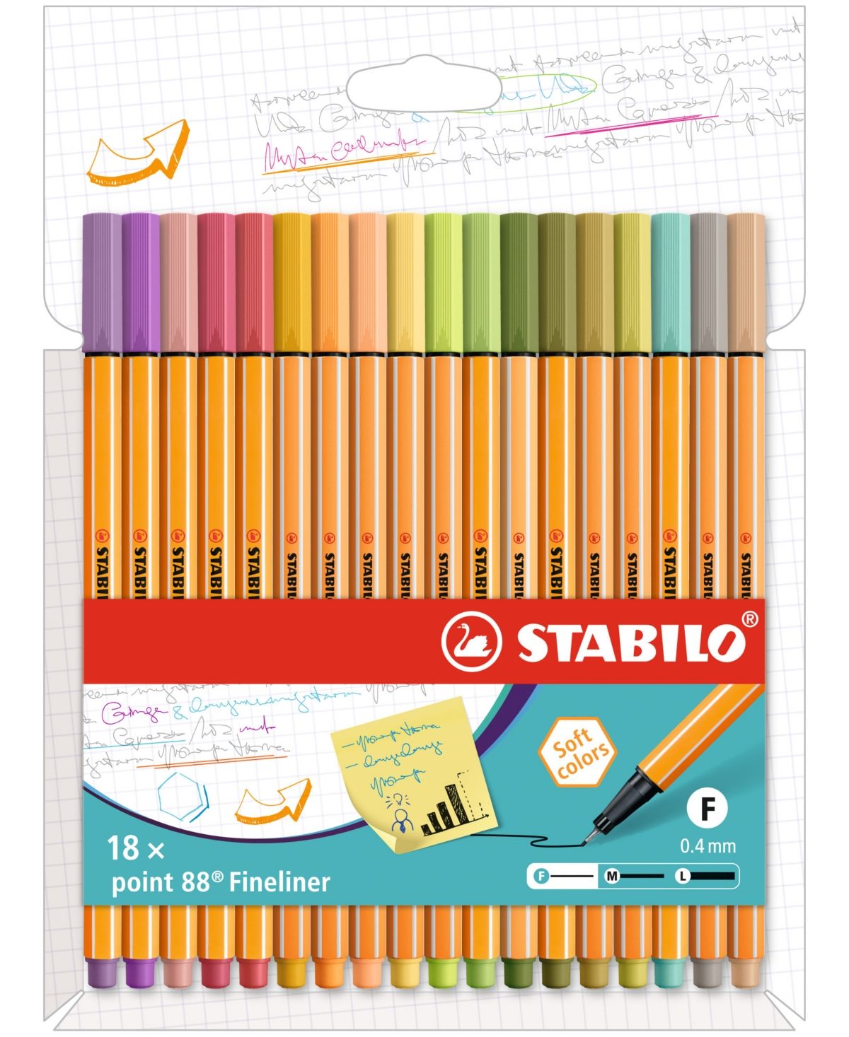 Stabilo Pen 88 Wallet 18 Piece Set | Macys (US)