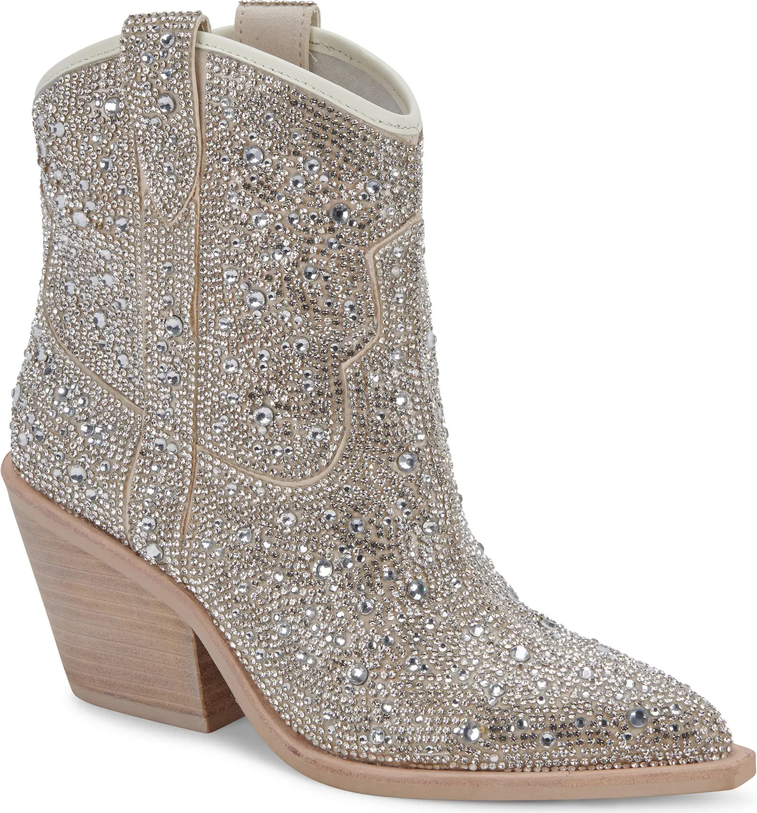 Nashe Rhinestone Pointed Toe Western Boot | Nordstrom