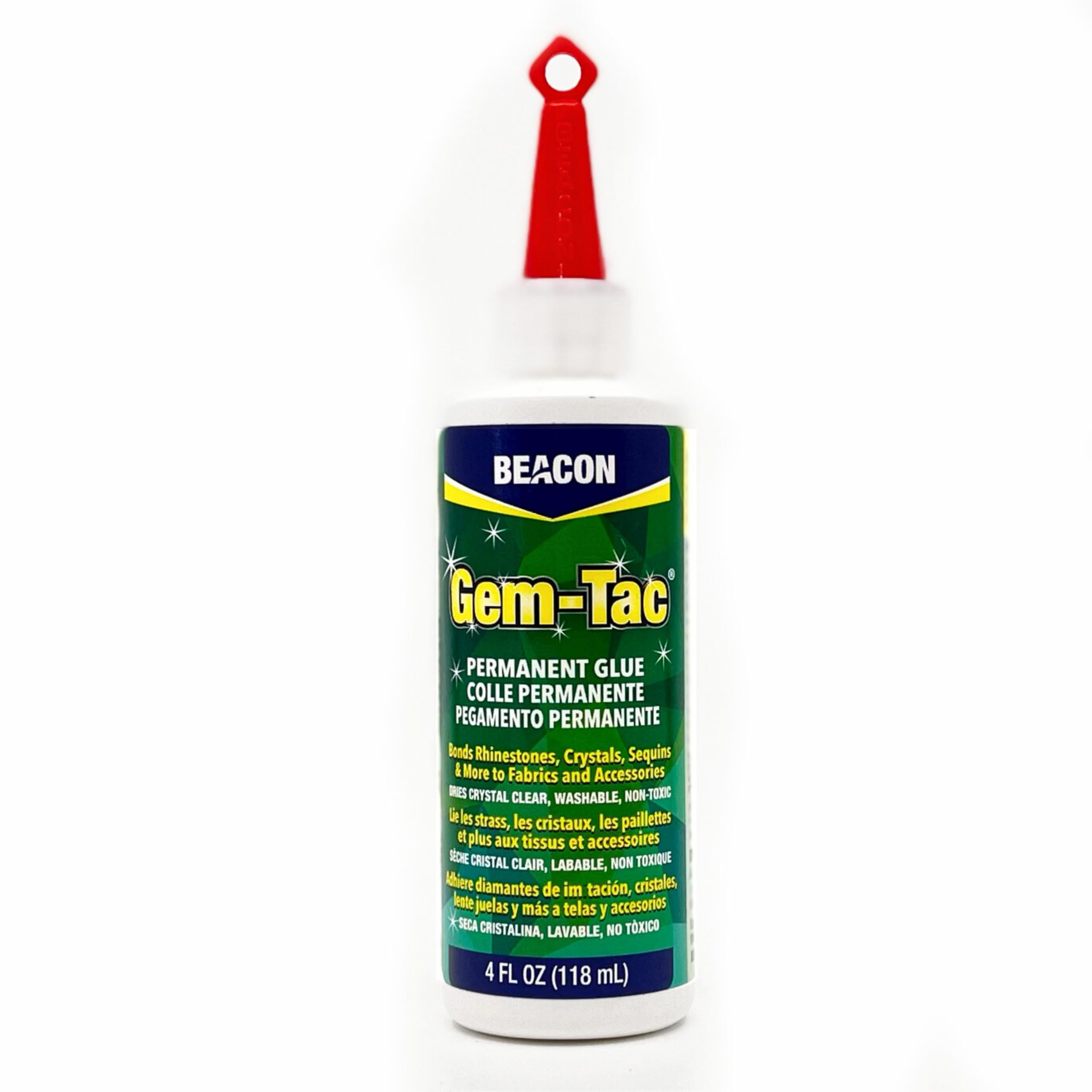 BEACON Gem-Tac Premium Quality Adhesive for Securely Bonding Rhinestones and Gems - Water-Based, ... | Amazon (US)