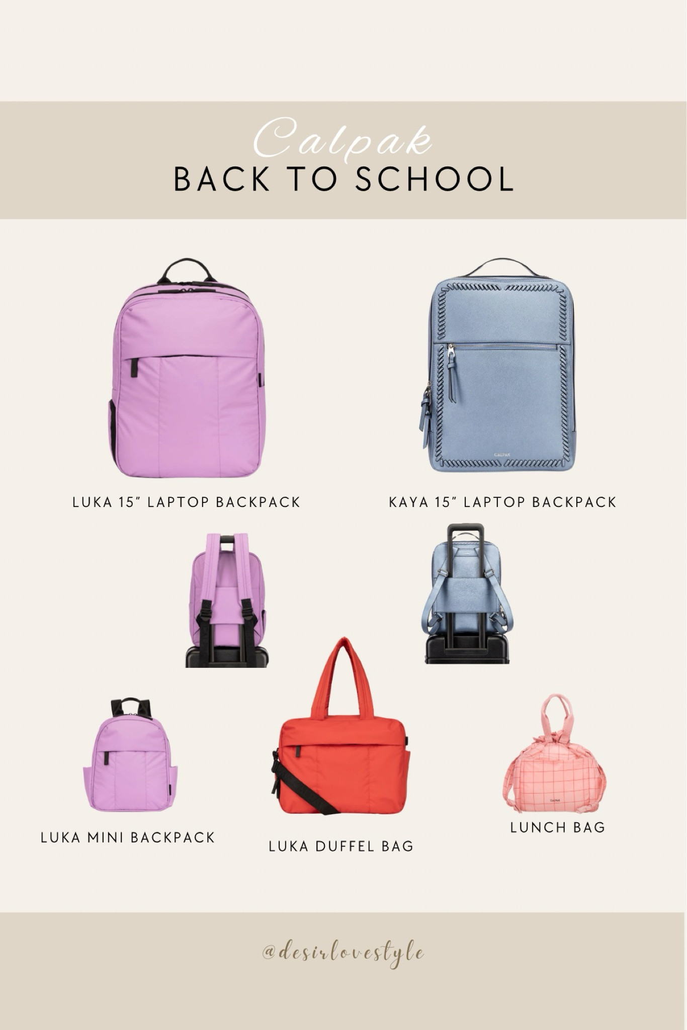 Get Back to School ready with CALPAK 

#LTKFamily #LTKBacktoSchool #LTKKids