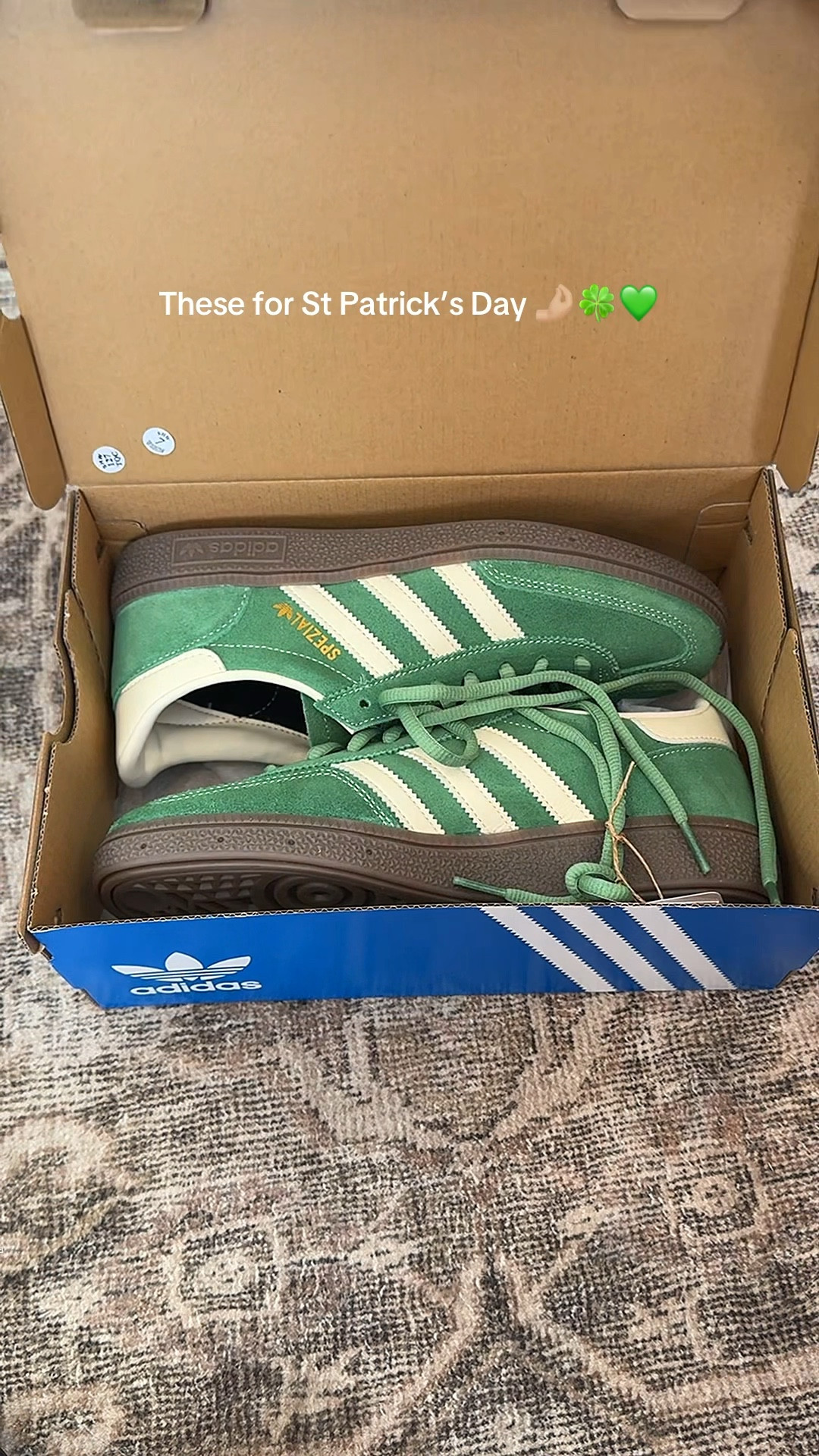 Green Adidas Spezials!

Size down one size 

#LTKShoeCrush