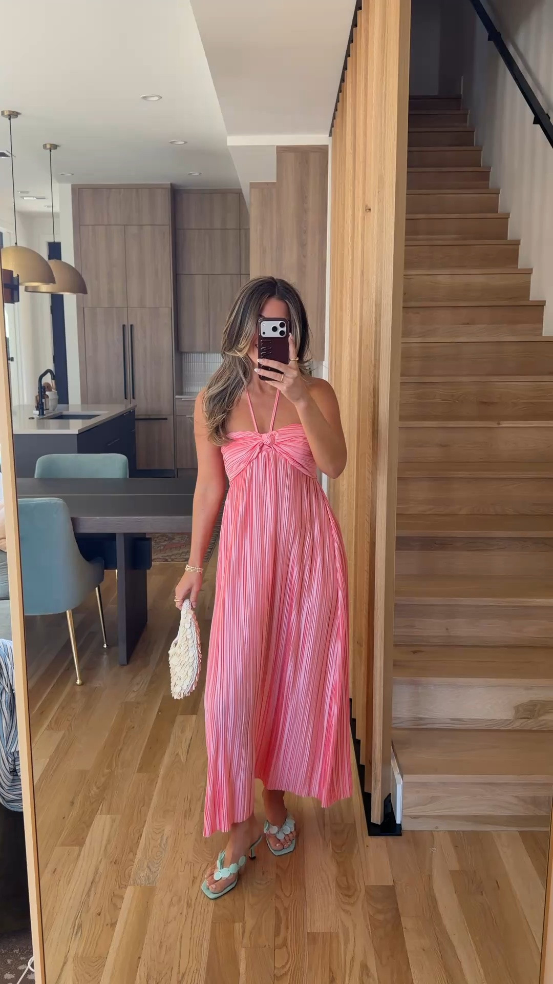 Vici pleated halter dress for resort looks, poolside, the beach or a night out 

Vici code: emerson30
divi: emerson15

Wearing my usual small

Resort
Brunch 
Special occasion
Beach wear 
Crochet set
Sequin top
Date night

#LTKStyleTip #LTKParties #LTKResort