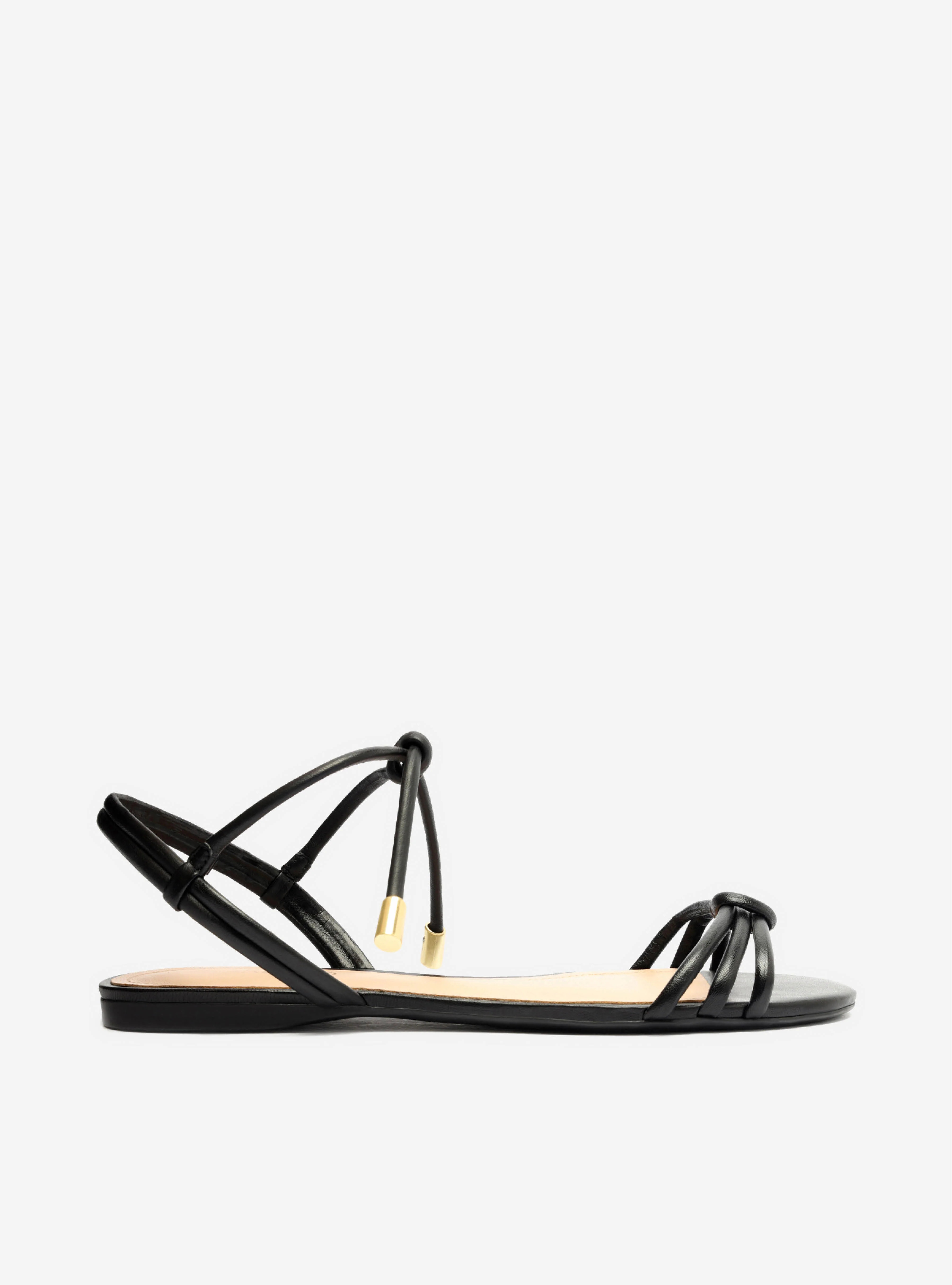 Black Flat Sandal Camila | Arezzo | Arezzo US