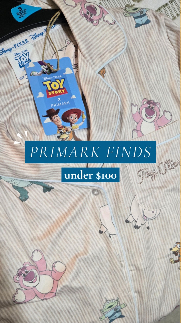 Spent under $100 at Primark and somehow left with three things I didn't know I needed. The Toy Story pajamas were non negotiable. 😂🧸

#PrimarkFinds #PrimarkStyle #DisneyStyle #AffordableFashion #ToyStory