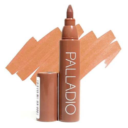 Palladio Lip Stain, Hydrating and Waterproof Formula, Matte Color Look, Longlasting All Day Wear Lip Color, Smudge Proof Natural Finish, Precise Chisel Tip Marker, Nude | Amazon (US)